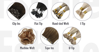 Full Shine® Hair Extensions Types