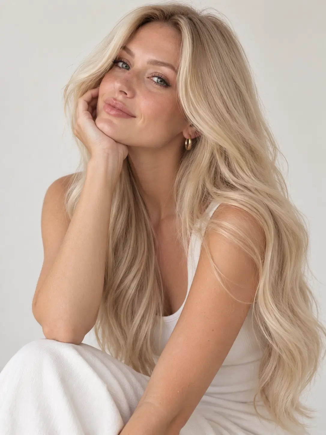 Full Shine Virgin Hair Injection Tape-In extensions provide natural-looking length and volume with a seamless, lightweight design for comfortable everyday wear.