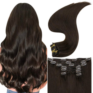 virgin clip in hair extensions