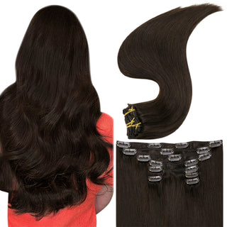 remy clip on hair extensions human hair