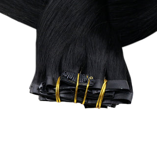 remy human hair clip in extensions 14 inch