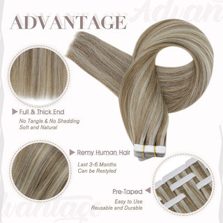 best remy tape in hair extensions