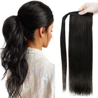 remy human hair ponytail