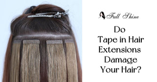 Do Tape in Hair Extensions Damage Your Hair
