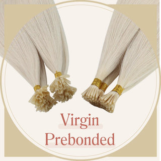 virgin prebonded hair extension