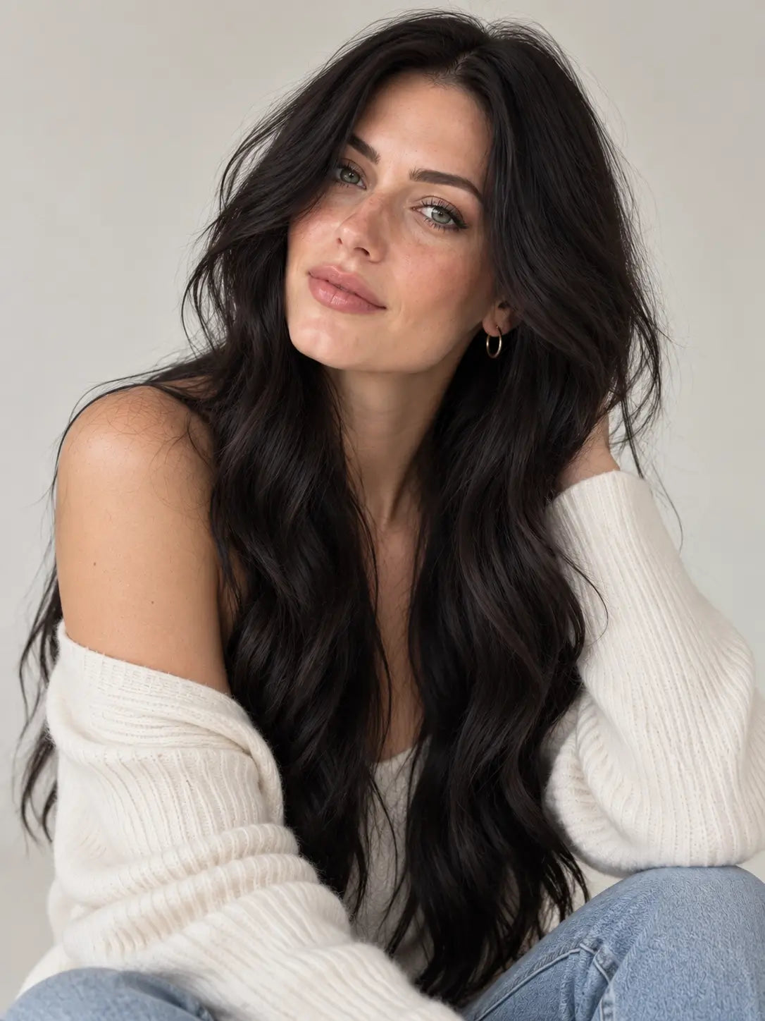 Full Shine Virgin Hair K Tip extensions deliver long-lasting length and volume with individual keratin tips for a secure, natural-looking professional installation.