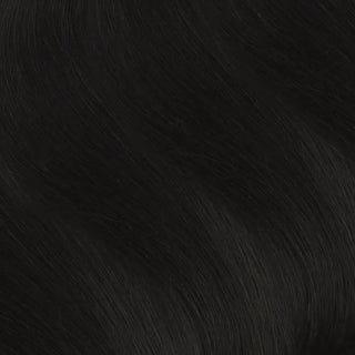 K Tip Hair Extensions for Thin Hair Virgin Hair Off Black #1B