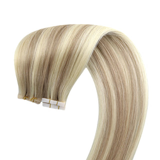 Full Shine Seamless Injection Tape in Extensions Virgin Human Hair Highlights (#18/613)-Seamless Injection Tape in extension-Full Shine