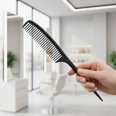 Tail Comb with Wide Teeth for Detangling and Hair Extensions-Accessories-Full Shine