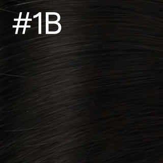 Fullshine natural black genius PU clip ins for sleek length