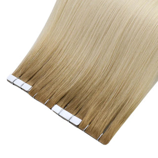[Sale] Virgin Injection Tape in Hair Extensions Ombre Blonde #R12T60