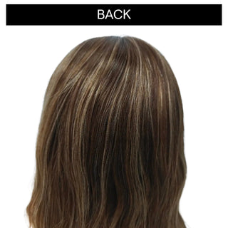 [Clearance] 100% Human Hair Remy Bob Wig Highlight Hair Extensions #P4/27