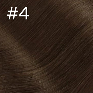 Fullshine light brown genius PU clip ins for seamless blend