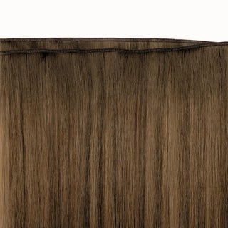 Virgin hair brown balayage with premium blonde highlights by Fullshine.