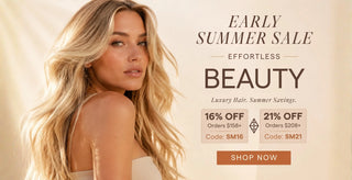 Full Shine virgin hair extensions Early Summer Sale sitewide 16% OFF with premium human hair bundles and salon quality hair extensions deals.