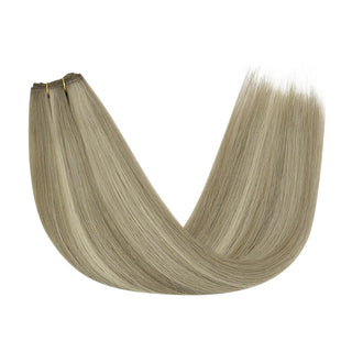 Full Shine Virgin Weft Brazilian 100% Human Hair Sew In Bundles Highlights(#P8/60)