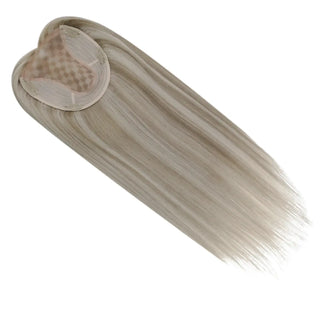 virgin human hair, full shine, human hair, hair topper, blonde highlights, invisible base, hair volume, natural look, effortless volume, hair thinning solution, hair loss coverage, women hair piece, hair extensions, clip in topper, hair replacement, hair filler, hair patch, remy hair, hair booster, lightweight