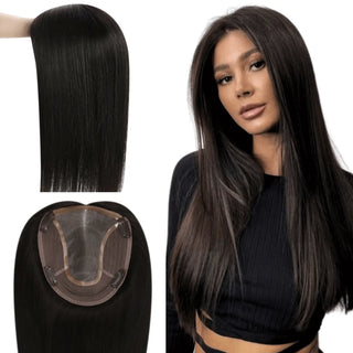 black hair topper, clip in hair extension, full crown coverage, real human hair topper, seamless scalp topper, natural look topper for women, virgin remy hair insert, breathable base topper, hair loss solution for dark hair, thick hairpiece, real scalp blending topper, invisible clip design, hair volume enhancer, black color human hair, women’s top hair fix, comfort fit topper, realistic crown insert, premium quality topper, root coverage patch