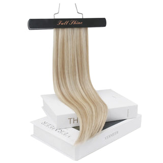 Full shine Blonde Lowlights clip in hair pieces act as a premium volume customizer for look alikes.