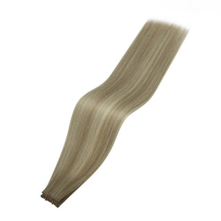 Fullshine natural balayage hair combining ash brown depth with lifted blonde brightness.