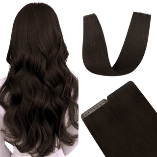  Fullshine Virgin Hair Extensions, Seamless Invisible Weft, Dark Brown Color, 22 Inches, Real Human Hair, Smooth Texture, High-Quality Extensions, Natural Look, Long-lasting, Comfortable Fit, Tangle-Free, Soft and Silky, Easy Installation, Healthy Hair, Full Volume, Non-Shedding