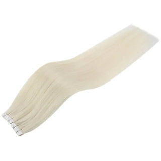 Fullshine bleach blonde extensions offering fullness and vibrant color.