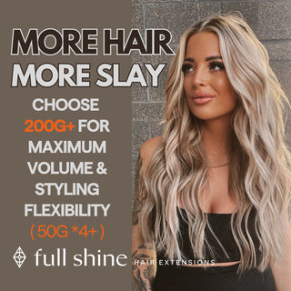 Virgin tape ins blending soft blonde brightness and rose brown depth.