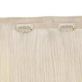 [Pre order] Genius PU Clip in Hair Extensions 7 Pieces Blonde Lowlights #P18/613