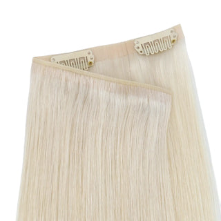 [Pre order] Genius PU Clip in Hair Extensions 7 Pieces Blonde Lowlights #P18/613