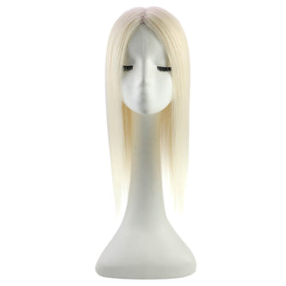 platinum crown patch, clip in hair topper, topper for hair loss, real hair insert, invisible mesh base, full shine remy hair, seamless daily topper, breathable natural base, hair styling topper, crown area filler, hair replacement for women, lightweight design, real scalp topper, root lift enhancer, virgin human hair topper, parting area insert, women’s hair enhancer, comfort wear hairpiece, high blend coverage, hair fix solution