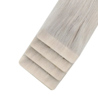 Fullshine premium platinum blonde tape ins for a high-lift look.