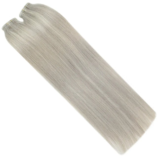 Fullshine multi-tonal ashy blonde lowlights for natural, soft movement.