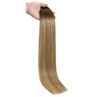 Fullshine blonde balayage virgin hair ideal for bright yet natural coverage.