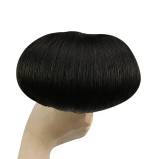 Fullshine off black human hair tape ins for natural dark coverage and soft texture.