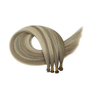 Full Shine Virgin Human Hair Weft, Genius Weft Balayage Hair Extensions, Brown and Blonde Highlights Weft, Silky Straight Hair Weft, Professional Use Hair Extensions, High-Quality Seamless Weft, Natural Flowing Hair Extensions, Hand-Tied Weft Hair, Soft Texture Weaving Hair, Salon-Approved Weft Extensions