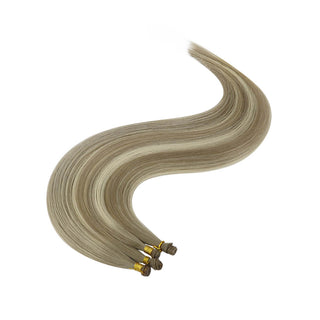 Full Shine High-Quality Genius Weft, Blonde Brown Balayage Weft Hair Extensions, Virgin Human Hair Weft, Seamless Professional Hair Extensions, Natural Looking Weft Hair, Hand-Tied Weft Extensions, Thick and Soft Hair Weft, Salon Use Hair Extensions, Smooth Straight Hair Weft, Invisible Blend Hair Extensions