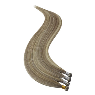 Full Shine Genius Weft Hair Extensions 100% Virgin Brazilian Human Hair, Balayage Ash Brown and Blonde Highlights, Soft and Silky Hair Weft, Seamless Natural Weft, Lightweight Hair Extensions, Hand-Tied Weft Hair, Thick Volume Weft, Professional Salon-Quality Hair Extensions, Luxurious Natural Hair Weft, Long-Lasting Human Hair Bundles