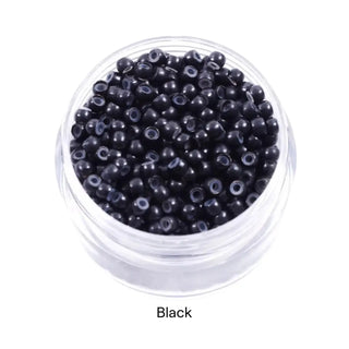 Nano Ring Beads in a 200-piece pack, ideal for seamless hair extensions, easy to apply with no heat or glue, ensuring a smooth, natural look.
