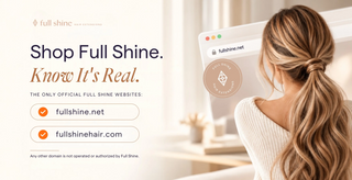 Full Shine official websites for shopping hair extensions and finding product support