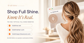 Full Shine official websites for shopping hair extensions and finding product support