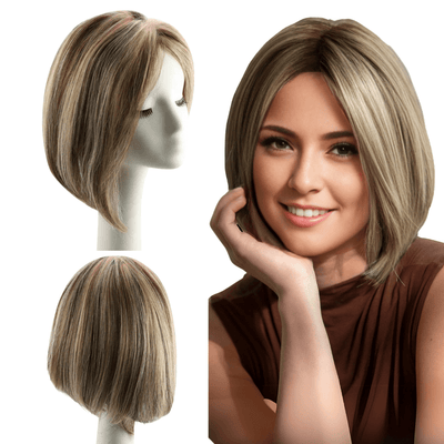 Full shine 100% Remy human hair bob wigs. Made from premium, ethically sourced Remy hair, these wigs maintain the hair’s cuticle alignment, ensuring long-lasting quality, softness, and a realistic shine that blends seamlessly with your natural hair.