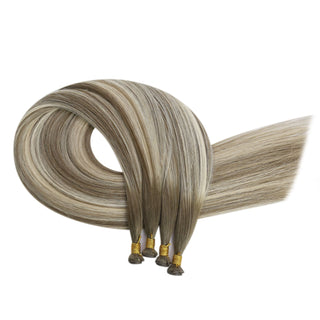 Full Shine Genius Weft, Real Human Hair Extensions, Warm Ash Brown to Golden Blonde Highlights, Hybrid Weft Hair Extensions, Luxurious Salon-Grade Hair, Soft and Lightweight Weft, Long-Lasting Hair Bundles, Handcrafted Weft Hair, Voluminous Hair Extensions