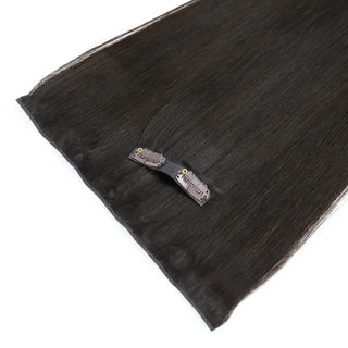 FullShine Remy clip in extensions are designed for an invisible, no-show blend that provides a flawless, natural look.