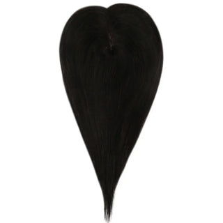 Full Shine dark brown Remy human hair topper offers natural coverage, realistic blending, and a comfortable mono base design for women.