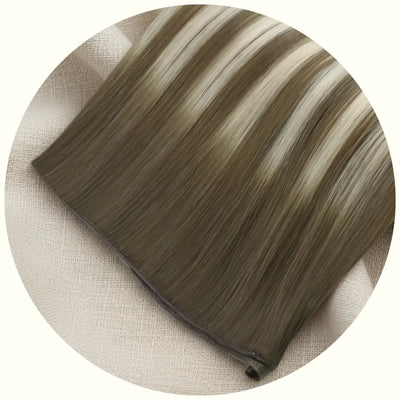 Full Shine genius weft hair extensions
