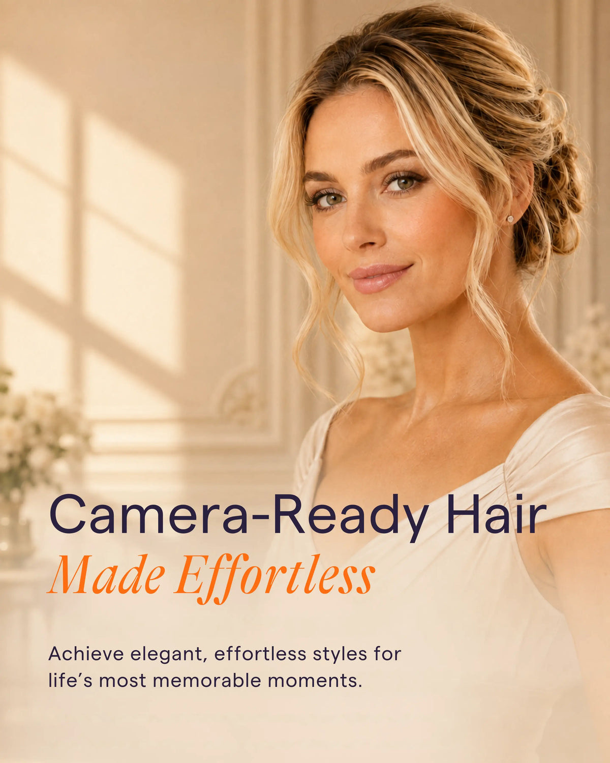 Full Shine human hair extensions help create beautiful special occasion hairstyles with elegant volume and natural movement.