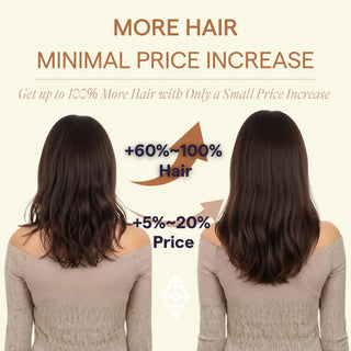 FullShine clip in Remy hair extensions made from real human hair for a smooth finish.