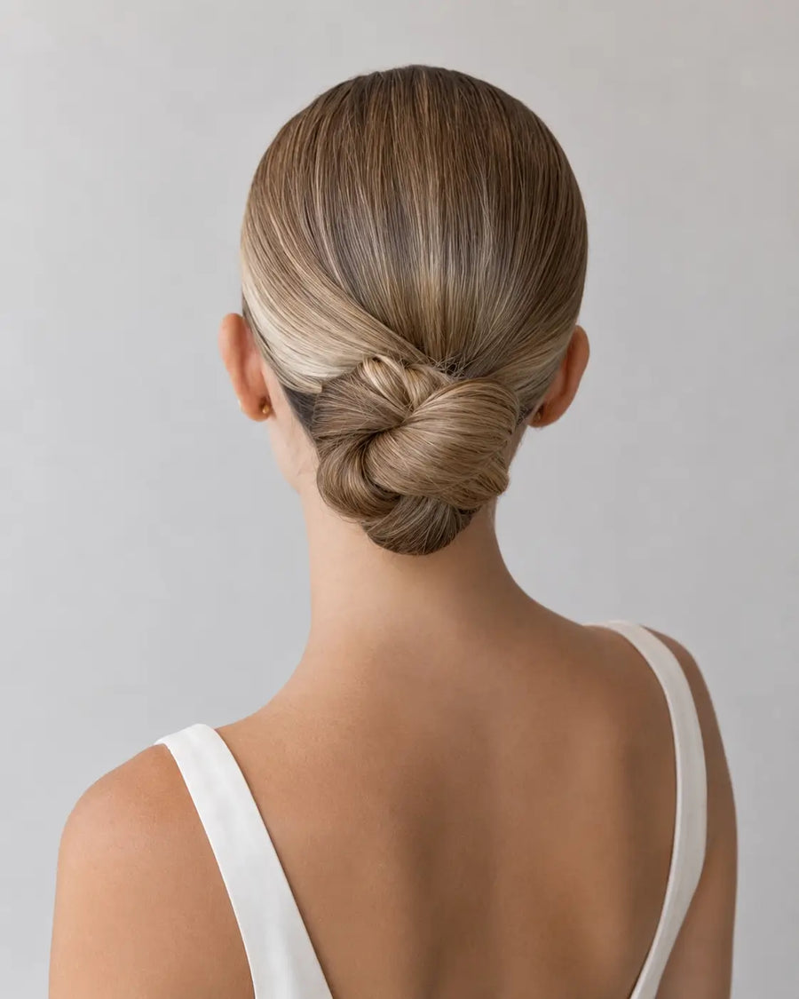 Sleek Low Bun