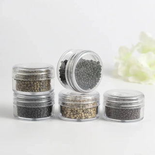 Nano Ring Beads, 200 pieces per pack, designed for seamless and secure Nano Ring Hair Extensions, perfect for adding length and volume to your natural hair.