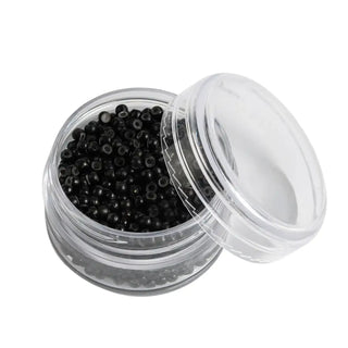 Durable Nano Ring Beads for hair extensions, providing a secure and discreet attachment for even the thinnest hair types, ensuring a natural finish.